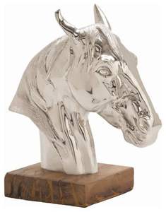 Figurine d'animal minimaliste en aluminium pour les designs d'intérieur modernes et propres qui nécessitent une embellissement décoratif subtil - Product Image 1