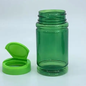 ขวดยาวิตามินแบบแคปซูลพร้อมพิมพ์โลโก้แบบกำหนดเองสำหรับยาเม็ดพลาสติกปากกว้างทรงกระบอกแบบ150cc - Product Image 5