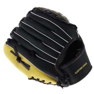 Gants de baseball en cuir sur mesure de 12.5 pouces pour adultes main droite jeter bonne vente position de receveur fait à la main - Product Image 1