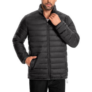 Veste matelassée pour homme, légère, chaude, isolée, vêtements d'extérieur d'hiver, conçue pour les températures froides, vêtements décontractés et usage en plein air - Product Image 2