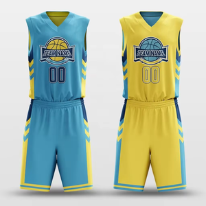 Uniformes de basket-ball personnalisables, respirants, grande taille pour hommes, dernière conception, vêtements de sport par sublimation, vente en gros BSCI pour l'été - Product Image 1