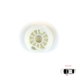V2BWR5223 Window Regulator Repair <b>Cable</b> Roll <b>Gear</b> Reel Wheel Pulley Front Left Door for I30 MK2 GD 2011-2017 Ceed MK2 JD 2012-20 - Product Image 1