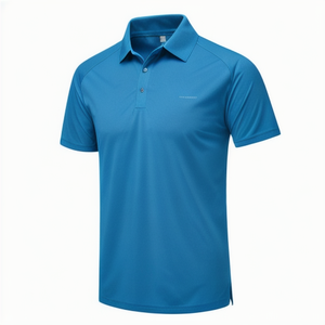 MADE BD hommes décontracté à manches courtes pour Polo doux tricoté coton tissu moderne solide motif Design élégant Look parfait - Product Image 6