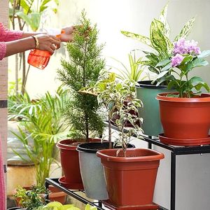 High Quality Metal 3-Tier Plant <b>Stand</b> Indoor Outdoor Plant Holder for Flower <b>Pot</b> Display Garden Flower Step shelf - Product Image 3