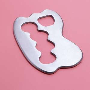 Juego de instrumentos para masaje muscular, herramienta de fisioterapia, tabla de raspado portátil, alivia el dolor corporal, acero inoxidable de primera calidad - Product Image 5