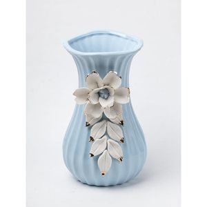 Modern Art Decorative Ceramic <b>Vase</b> Unique Style for <b>Pampas</b> <b>Grass</b> & Dried Flowers for Birthday Decor & Floor <b>Vase</b> - Product Image 6