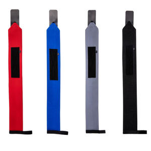 Neoprene & Elastic Anti-Slip Adjustable <b>Lifting</b> <b>Straps</b> <b>for</b> Deadlift Weight <b>Lifting</b> Workout - Product Image 2