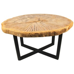 Luxury Modern Solid <b>Wood</b> Round Coffee <b>Table</b> New Design Center <b>Table</b> <b>for</b> Living Room Home Furniture - Product Image 1