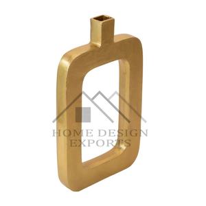 2025 Venta caliente Último diseño Floreros de aluminio para la decoración de la sala de estar Jarrones de centros de mesa de aluminio fundido - Product Image 1