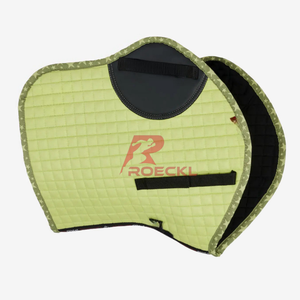 Tissu en coton durable en gros avec doublure douce rembourrage confortable pour l'équitation entraînement tapis de selle anglais - Product Image 3