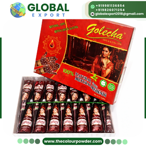 Middle East India Herbal Henna <b>Mehndi</b> Cream <b>Cones</b> Eco-Friendly Natural Easy Handling Smooth Carton Packaging Exporter Weddings - Product Image 2