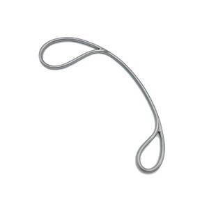 Guía de Alambre Obstétrico Reutilizable de Acero Inoxidable de 7 Pulgadas para Ganado Vacuno y Ovino - Suministros de Instrumentos Veterinarios Obstétricos - Product Image 1