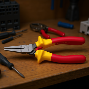 Alicates de punta plana con aislamiento de 1.000 voltios Facom - Product Image 3