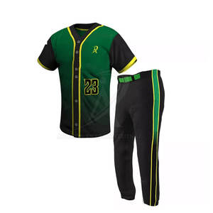 Uniforme de béisbol de alta calidad del fabricante, material duradero con características transpirables, conjuntos de deportes al aire libre - Product Image 1