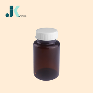 ขวดกลม120มล. ฝาปิดขวดพลาสติก PET M0273ผลิตในเวียดนาม - Product Image 5