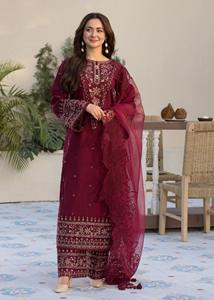 Prêt-à-porter pour femme brodé pakistanais Salwar Kameez costume pour les fêtes Eid Festival personnalisé OEM conception en gros musulman - Product Image 2