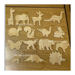 Animaux mignons colorés dans la forêt Jouets éducatifs en bois pour enfants Bon prix pour la décoration de la maison en gros-Caryln 0084935825297 - Product Image 1