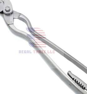 Pince à castration en acier inoxydable Pince à émasculer Instruments vétérinaires - Product Image 3