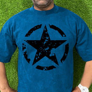 เสื้อยืดโอเวอร์ไซส์สำหรับผู้ชาย - Product Image 4