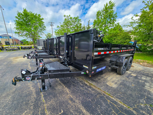 Dump Farm <b>Trailer</b> 3-10ton <b>Tractor</b> Hydraulic Tipper <b>Trailer</b> - Product Image 4