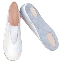 Chaussures de gymnastique et d'acrobatie pour femmes en cuir véritable personnalisées, respirantes, avec logo personnalisé et emballage