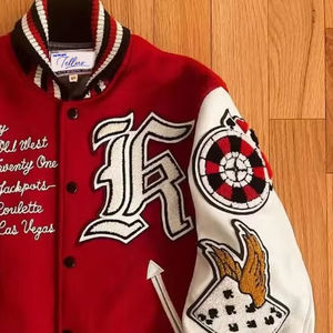 Chaqueta Universitaria para Hombre OEM, Chaqueta Universitaria de Estilo Urbano de Super Calidad con el Último Diseño, Nueva Chaqueta Universitaria de Moda - Product Image 3