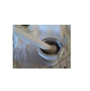 Ensemble de mortier et de pilon en marbre non poli personnalisé avec Logo et Offre Spéciale - Product Image 6