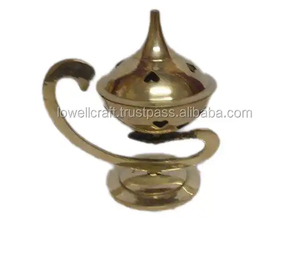 เครื่องพ่นน้ำมันหอมระเหยโลหะทองเหลืองเคลือบเงาแบบเก่าสินค้ามาใหม่ - Product Image 3