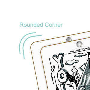 Tablero de escritura magnético para acampar, único - Product Image 2