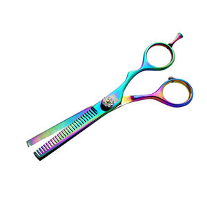 Ciseaux de coiffure personnalisés Ciseaux amincissants Manche en acier Ciseaux de coiffeur Ciseaux à dents Ciseaux de salon en acier inoxydable - Product Image 3