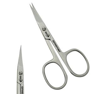 Tijeras para Uñas de Acero Inoxidable de Alta Calidad, 3.5 Pulgadas, Punta Redonda, para Recortar Cutículas, de Plástico, para Manicura - Product Image 3