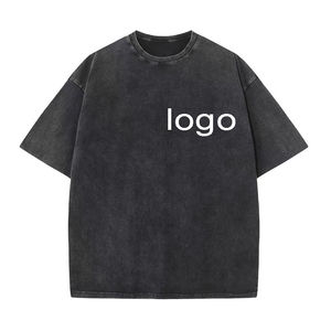 T-shirt court anti-boulochage pour hommes personnalisé coton respirant nouveau Design grande taille hommes t-shirts en gros style décontracté - Product Image 4