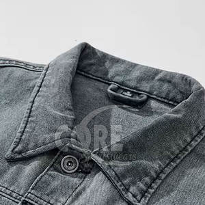 Veste en jean pour hommes de haute qualité dernière conception écologique veste d'hiver en jean respirant pour hommes - Product Image 4