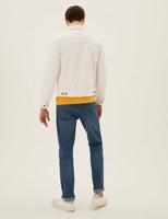 Vestes en jean bleu pour hommes de haute qualité, décontractées, élégantes, pour l'extérieur, avec col montant, logo personnalisé, hiver, écologiques, coupe-vent