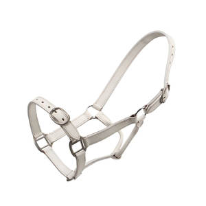 Licou personnalisé pour chevaux Halters en nylon solide pour chevaux Muserolite réglable Halters rembourrés avec pression à la gorge - Product Image 5