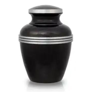 Superior Quality Metal Cremation Urn With Pedestal Rose White Color Memorial Human Ashes <b>Storage</b> Urn With Lid - Product Image 1