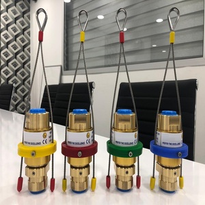 Acoplamiento de Desconexión Rápida para Gas GLP de Latón con Certificación ATEX, Interior de Acero 316, Cable de Acero, 25 bar, 120-180 N, Alta Calidad - Product Image 3