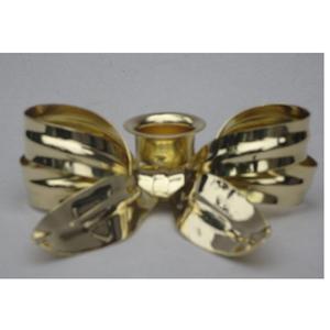 Portavelas pequeño de Latón chapado en plata, soporte para Lazo, centro de mesa de Pascua, regalo de boda, portavelas pequeño básico Vintage - Product Image 4