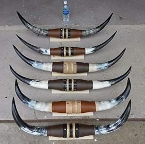 Decoración Rústica Ecológica de Estilo Animal, Hecha a Mano con Cuerno de Búfalo Natural, para Montar en la Pared, Tamaño Personalizado - Product Image 6