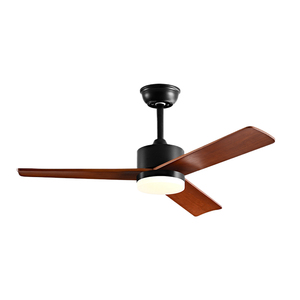 Ventilateur de plafond LED HC à 3 pales, moteur DC 6 vitesses, télécommande, lumière à intensité variable, design moderne, pour la maison et le bureau - Product Image 4