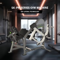 Machine de musculation professionnelle SK 2-en-1 à charge libre pour extensions et curls des jambes