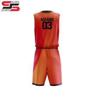 Hecho en Pakistán Servicio OEM Diseño personalizado Baloncesto Desgaste Uniformes Cómodo Sublimado Adultos Baloncesto Uniforme - Product Image 2