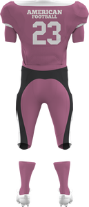 Camiseta de fútbol juvenil sublimada personalizada a precio barato, ropa de equipo de poliéster para fútbol americano - Product Image 6