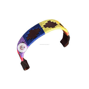 Polo en cuir de cheval de haute qualité, bande, sourcils - Product Image 2