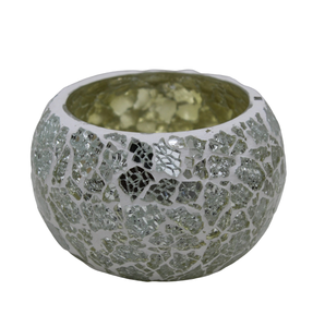 Support votif en verre bleu fait à la main pour jardin ou salon Pot de bougie de table de luxe avec fonction parfumée pour la décoration - Product Image 5