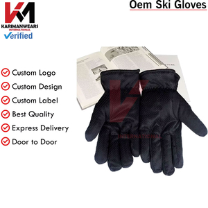Gants en cuir à 5 doigts, laine de qualité supérieure, isolés, pour le ski alpin, gants d'hiver pour hommes et femmes, durables, chauds, résistants à l'eau, par temps froid - Product Image 6