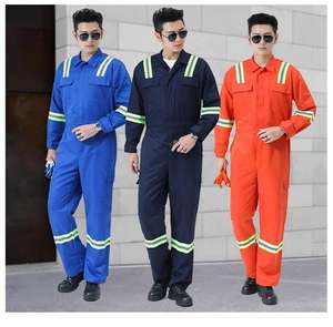 Overoles de Seguridad Ignífugos para Hombre al por Mayor, ANSI Clase 1, Impermeables, con Luz LED Intermitente, para Petróleo y Gas, de Alta Calidad, con Logotipo Personalizado - Product Image 3