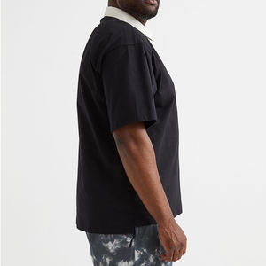 Polo personalizado transpirable anti-pilling Camiseta 100% algodón Golf Polo camisas hombres Polo camisa - Product Image 5