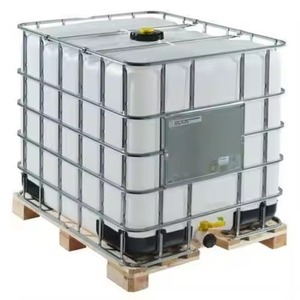 Conteneur de transport en plastique PE épaissi de qualité alimentaire IBC Ton Drum 500 litres avec pompe pour réservoir de stockage d'alcool - Product Image 2