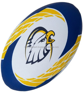 Balón de Rugby Personalizado con el Logotipo del Club de la Liga de Rugby / Balón de Rugby de la Liga con Marca Personalizada para Entrenamiento - Product Image 1